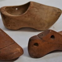 Group lot - Pair of Baby size shoe lasts and clog - Sold for $43 - 2018