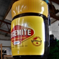 Large inflatable 'Vegemite' figural advertising merchandise - Sold for $56 - 2018