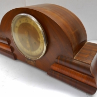 Art Deco English Enfield Mantle clock in Walnut case - Sold for $56 - 2018