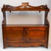 Small c191020's Wall mountable CABINET - Arts & Crafts design - Sold for $62 - 2018