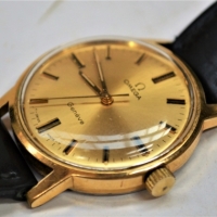 Vintage Omega mens gold tone wristwatch - Sold for $186 - 2018
