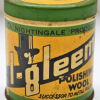 1930s Art deco I Gleem polishing wool by Dominion can co - Sold for $137 - 2018
