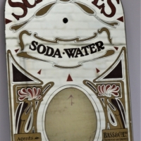 1970s Clock face Schweppes advertising mirror - Sold for $35 - 2018