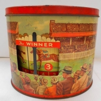 C1920s Peak Frean The Winner biscuit tin - Sold for $199 - 2018