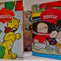 6 x Large format Popeye Hardcover comics by Fatangraphics - Sold for $199 - 2018