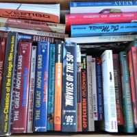2 Boxes of Vintage Movie books including Biographies histories etc - Sold for $62 - 2018
