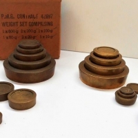 2 x Sets of Brass Avery weights - Sold for $37 - 2018