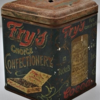 C1900 Fry's pure concentrated Homeopathic Cocoa tin - Sold for $31 - 2018