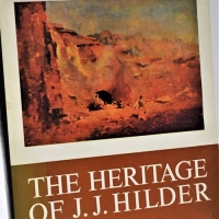 Signed 1966 first edition 'The Heritage of JJ Hilder' by Brett Hilder hardcover book with dust jacket - Sold for $25 - 2018