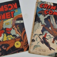 2 x c1950s Australian 'Crimson Comet' comics incl No 51 and No67 (both illustrated John Dixon) - Sold for $93 - 2018