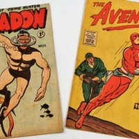 2 x c1950s comics incl The Shadow No25 and The Avenger No3 - Sold for $50 - 2018