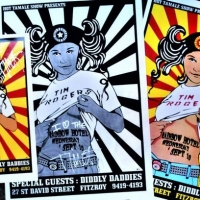 3 x Tim Rogers Gig Posters for The Rainbow Hotel  -  two signed by Tim Rogers - Sold for $37 - 2018