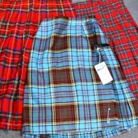 3 x Vintage SCOTTISH Tartan Kilts - some AS NEW w Original Swing Tags - Sold for $43 - 2018