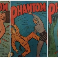 3 x vintage Australian re-issue 'The Phantom' comics incl Nos85, 110 and 104 - Sold for $236 - 2018