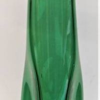 Large 1960s Green Dimpled Italian Art Glass vase - 48cm H - Sold for $37 - 2018