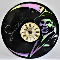 Paris Cannes - Frank Sinatra, vinyl LP record - wall clock - Sold for $27 - 2018