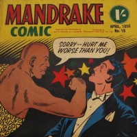 c1956 Australian comic 'Mandrake' No19 - Sold for $56 - 2018
