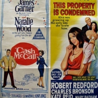2 x Daybill Movie Posters Starring Natalie Wood - 1966 This Property is Condemned and 1960 Cash McCall - Robert Burton Sydney and Chromo print Litho S - Sold for $50 - 2018