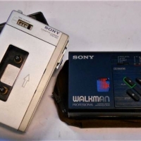 2 x Sony portable cassette recorders TCM-600 and WM-D3 Walkman - Sold for $124 - 2018