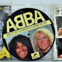 3 x Abba singles One of Us Picture disc, Thanks you for the music  Japanese pressing DSP-157 and  I do I do AWA  S - Sold for $37 - 2018