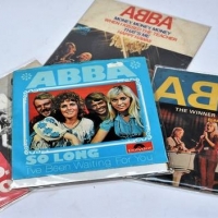 4 x ABBA eps and singles  I Do, I Do, I Do, I Do, I Do  POS 1207, So Long I've been waiting for you Polydor 2040 131, The winner takes it all  Polydor - Sold for $37 - 2018