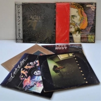 Group of LP Records including The Eagles -The Long run, Butterfield Blues band, Deep Purple Etrc - Sold for $68 - 2018