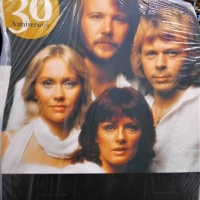 Large ABBA point of sale 30th Anniversary promotional sign - Sold for $81 - 2018