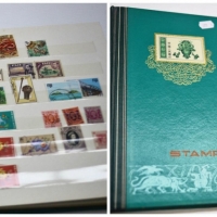 2 x Albums of stamps including mint China 1970s and 1920s Papua New Guinea - Sold for $56 - 2018