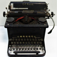C1920s L C Smith Super Special typewriter - Sold for $56 - 2018
