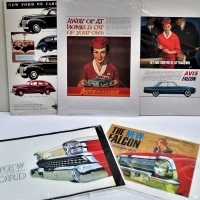 Group of Ford Advertising including V8 and Falcon - Sold for $37 - 2018