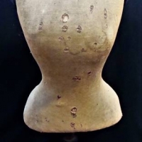 1890s Dress makers dummy by C Crowley & Sons Show Stand Makers, Elizabeth St Melbourne - Sold for $360 - 2018