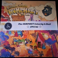 Mint sealed Listen with Humphrey (HB0102) 2 LP Humphrey BBear vinyl record set with bonus colouring book - Sold for $25 - 2018