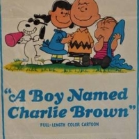 Vintage Daybill movie poster - c1969 A Boy Named Charlie Brown - Publ Robert Burton, 76cm x 34cm - Sold for $31 - 2018