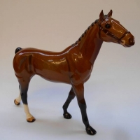 Vintage Royal Doulton Horse figurine - 16cm tall - Sold for $37 - 2018