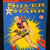 1956 Silver Starr No 1 Australian Comic - 1- Apache Comics, Sydney - gc - Sold for $193 - 2018