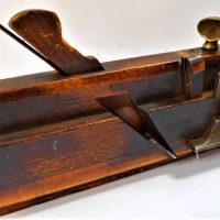 Antique beech wood Adjustable Patent Rebate plane by W Preston London - Sold for $25 - 2018