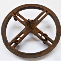 Antique cast iron Rope making jig - Sold for $31 - 2018