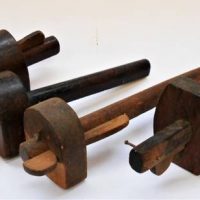Group of Mortise Gauges including Rosewood and brass by W Preston London - Sold for $37 - 2018