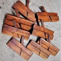Group of beech Rounds Moulding Planes by Moseley & son - Sold for $37 - 2018