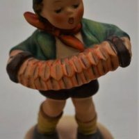 Vintage Goebel boy with Harmonium figurine 14cm tall - Sold for $31 - 2018