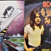 2 x ACDC Records Dirty Deeds Done Dirt Cheap and Highway to Hell - Sold for $62 - 2018