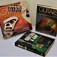 3 x Guitar Books - The Guitar and Amp Source book, Guitars from Renaissance to Rock etc - Sold for $43 - 2018