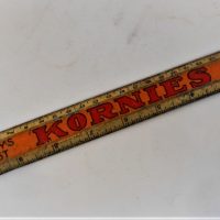 1920s Kornies Advertising ruler - Breakfast in a Jiffy - Sold for $37 - 2018