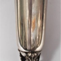 Sterling silver Vase with Corbel feet By Quaker   Gorham Silver USA  19cm tall - Sold for $112 - 2018