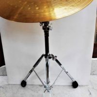 Gibraltar cymbal stand with Paiste 20 Ride cymbal - Sold for $50 - 2018