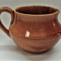 c1930's Australian Pottery - Premier Pottery Preston - small brown glazed jug - 65cm - Sold for $56 - 2018