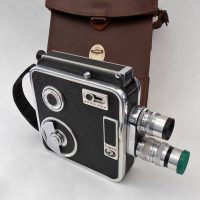 1960s Czech Meopta A811 8mm hand wind movie camera A811 in original leather case - Sold for $93 - 2018