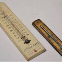 2x  Items  - 1930sAkubra Advertising Thermometer and another - Sold for $62 - 2018