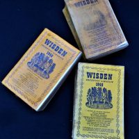 3 x sc books Wisden Cricketers Almanac 1947, 1948 and 1949 - Sold for $56 - 2018