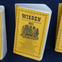 3 x sc books Wisden Cricketers Almanac 1950, 1951 and 1952 - Sold for $31 - 2018